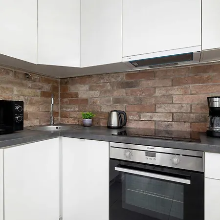 公寓 White And Grey With Parking Close To Tauron Arena By Renters *